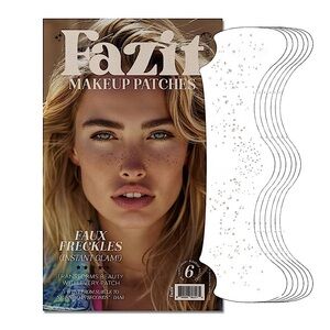 Fazit Makeup Patches Faux Freckles Instant Glam Makeup Patches - 6 Patches